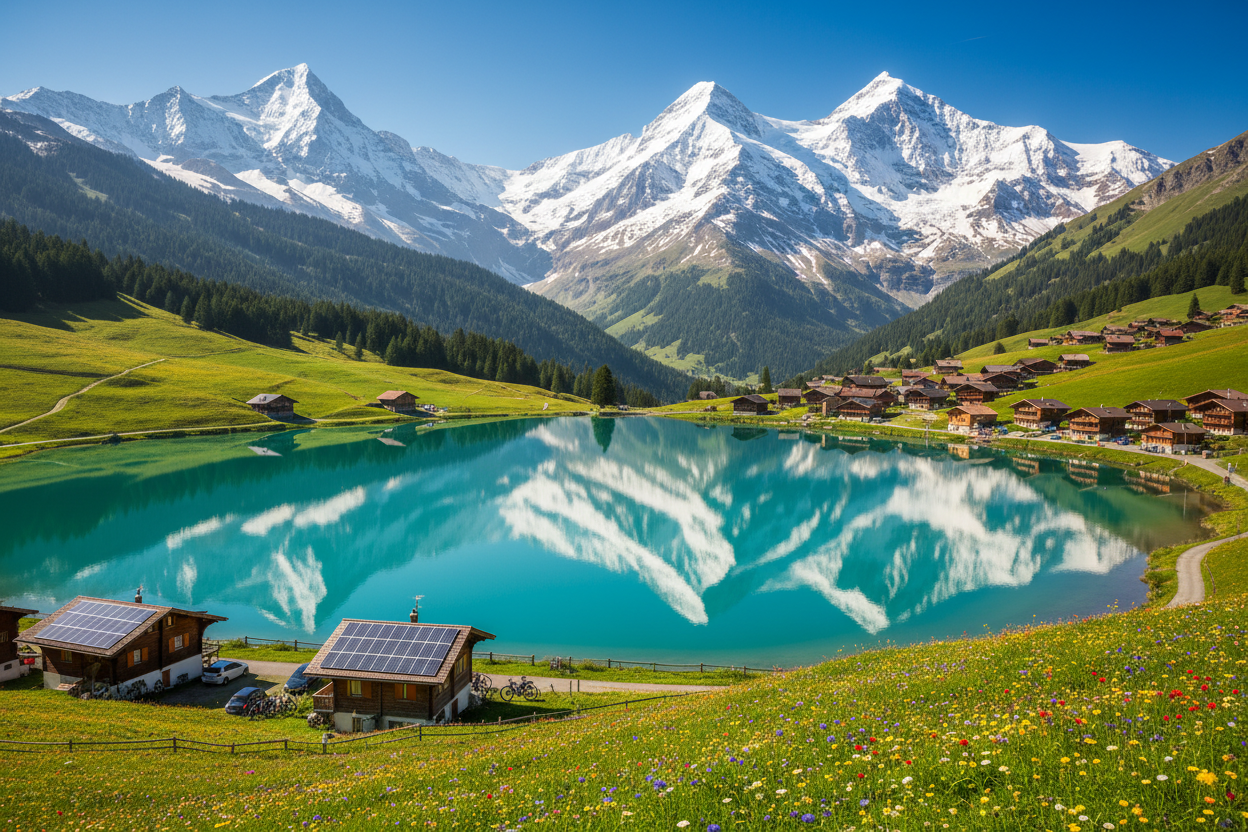 Clean & pollution free switzerland