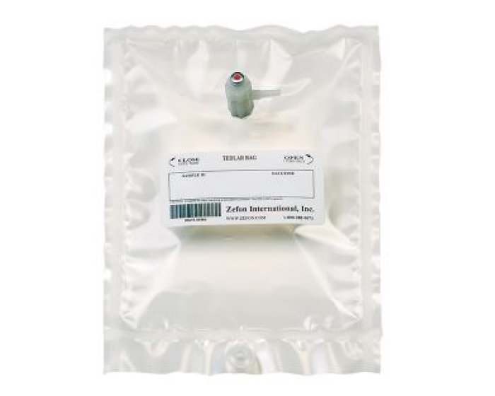 3L TEDLAR BAG W/ POLYPROPLYENE FITTING 1 PER PACK